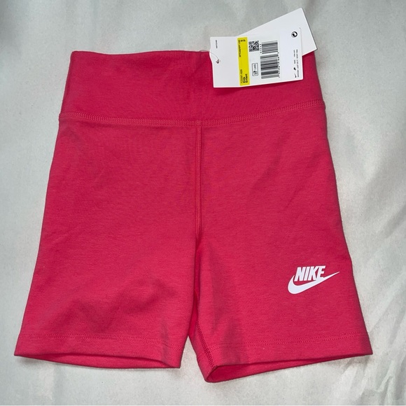 Nike Other - Nike‎ Pink Compression Shorts High-Waisted